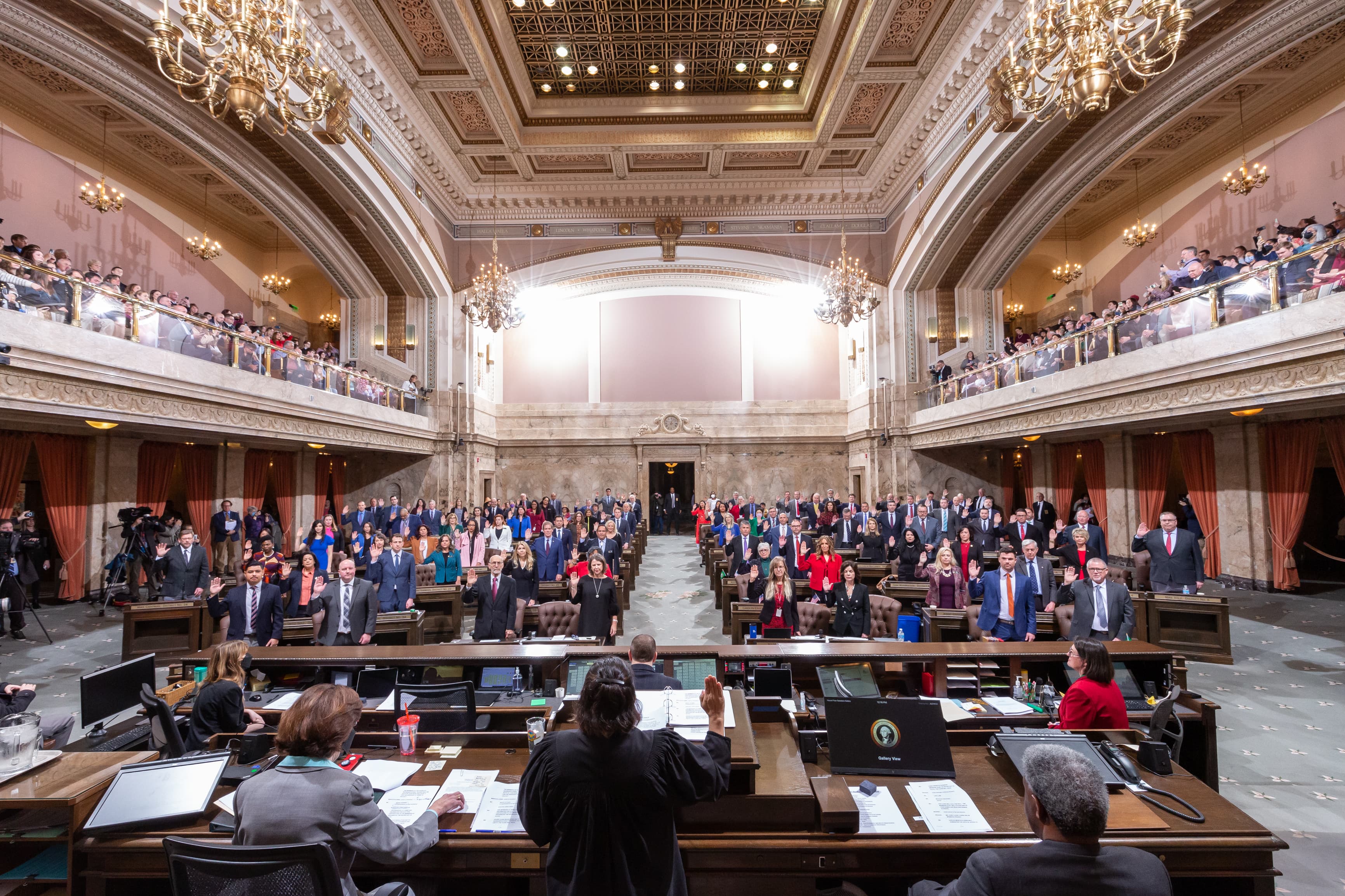 Swearing In Olympia
