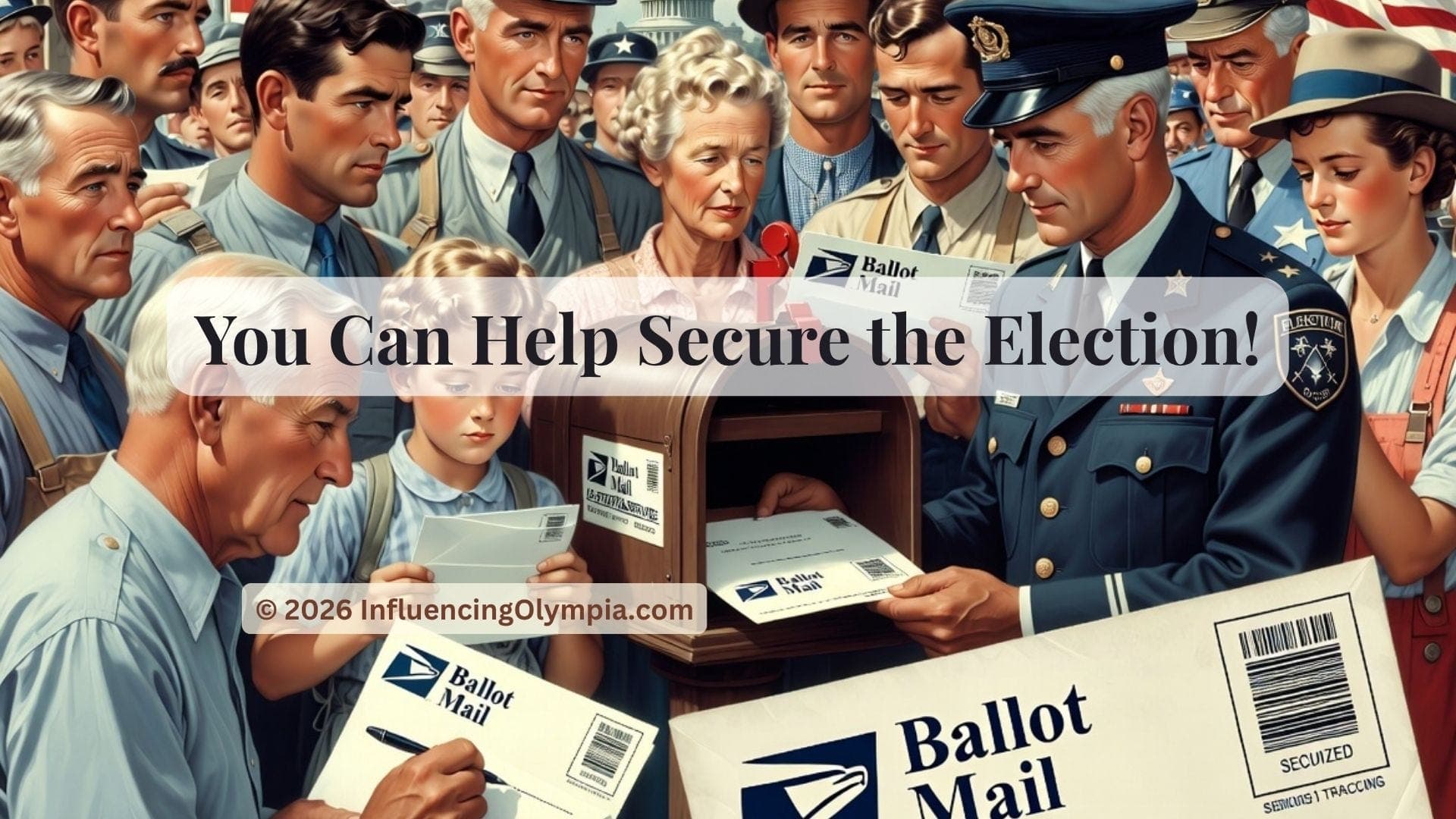 🖋️ You Can Help Secure the Election!