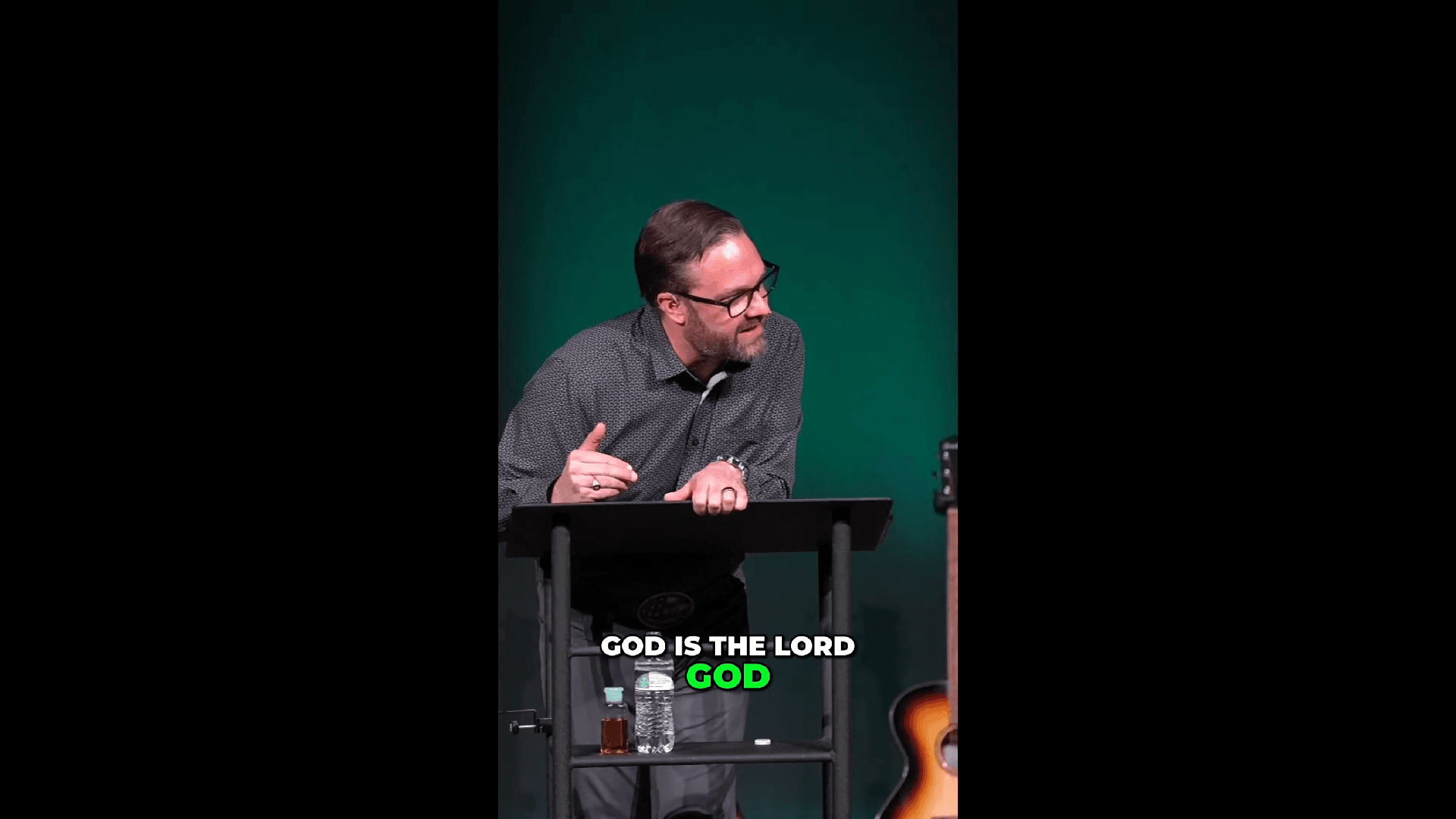 God's Purpose, Winning in Public for His Glory