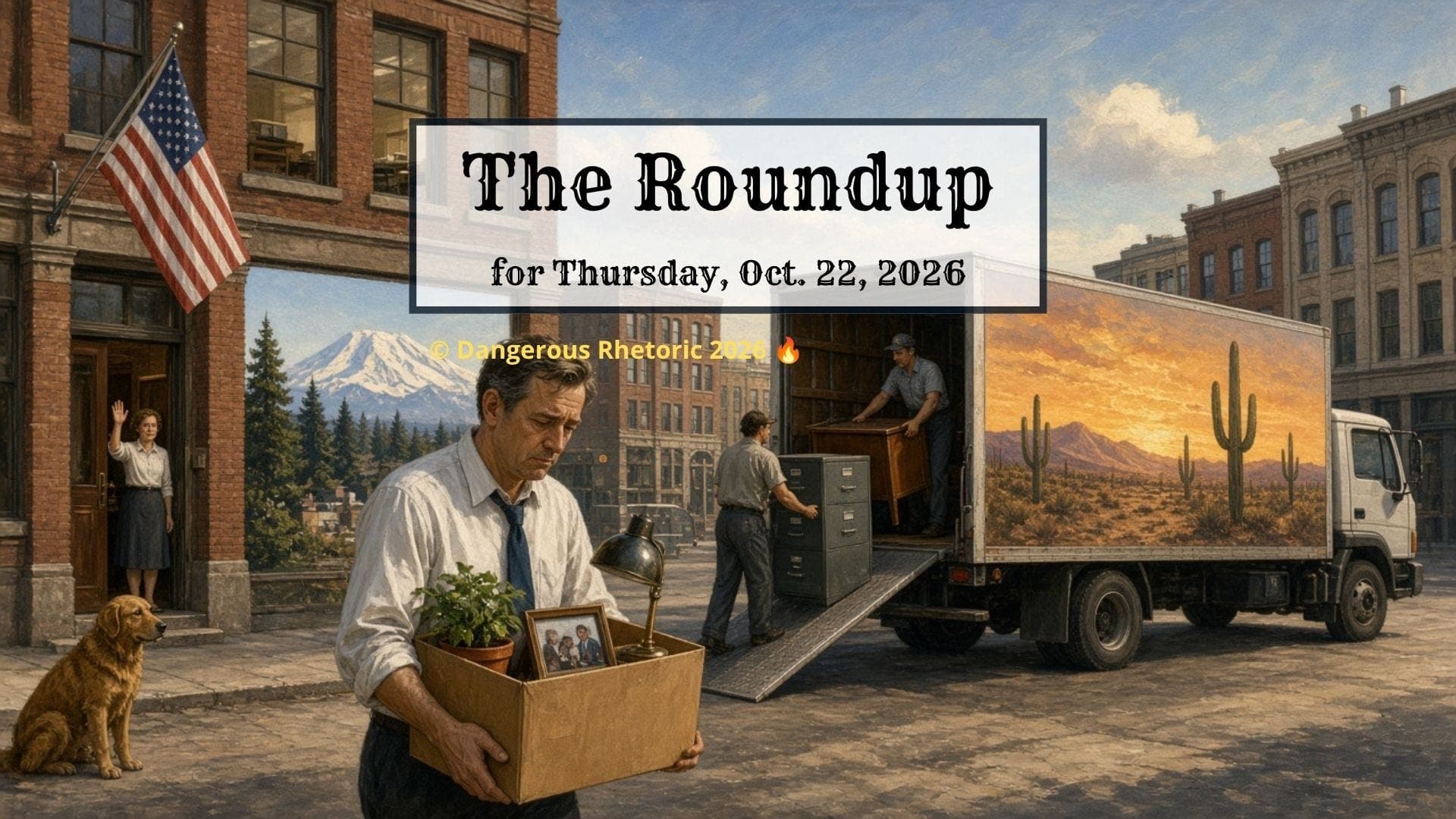 Business Heads for the Exits | The Roundup, Thu Oct 22