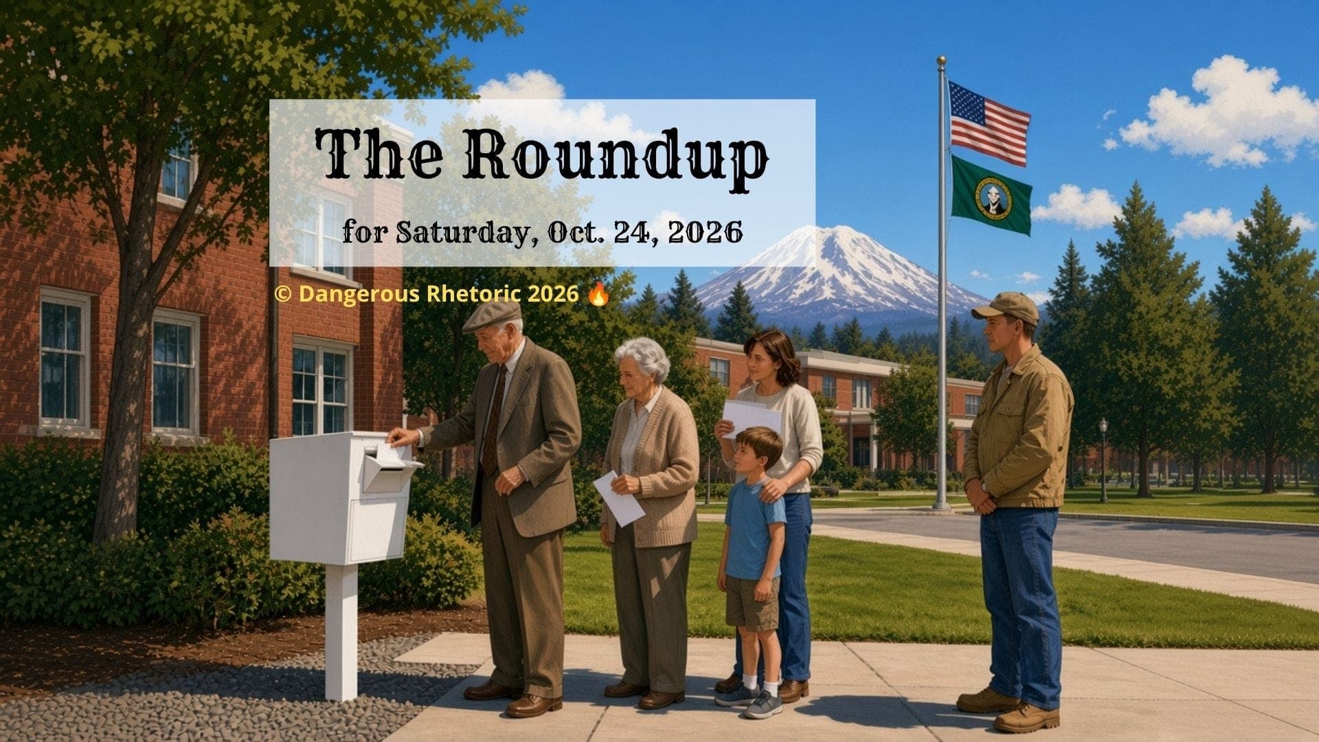 Plainclothes Guard at Your Drop Box? | The Roundup, Sat Oct 24